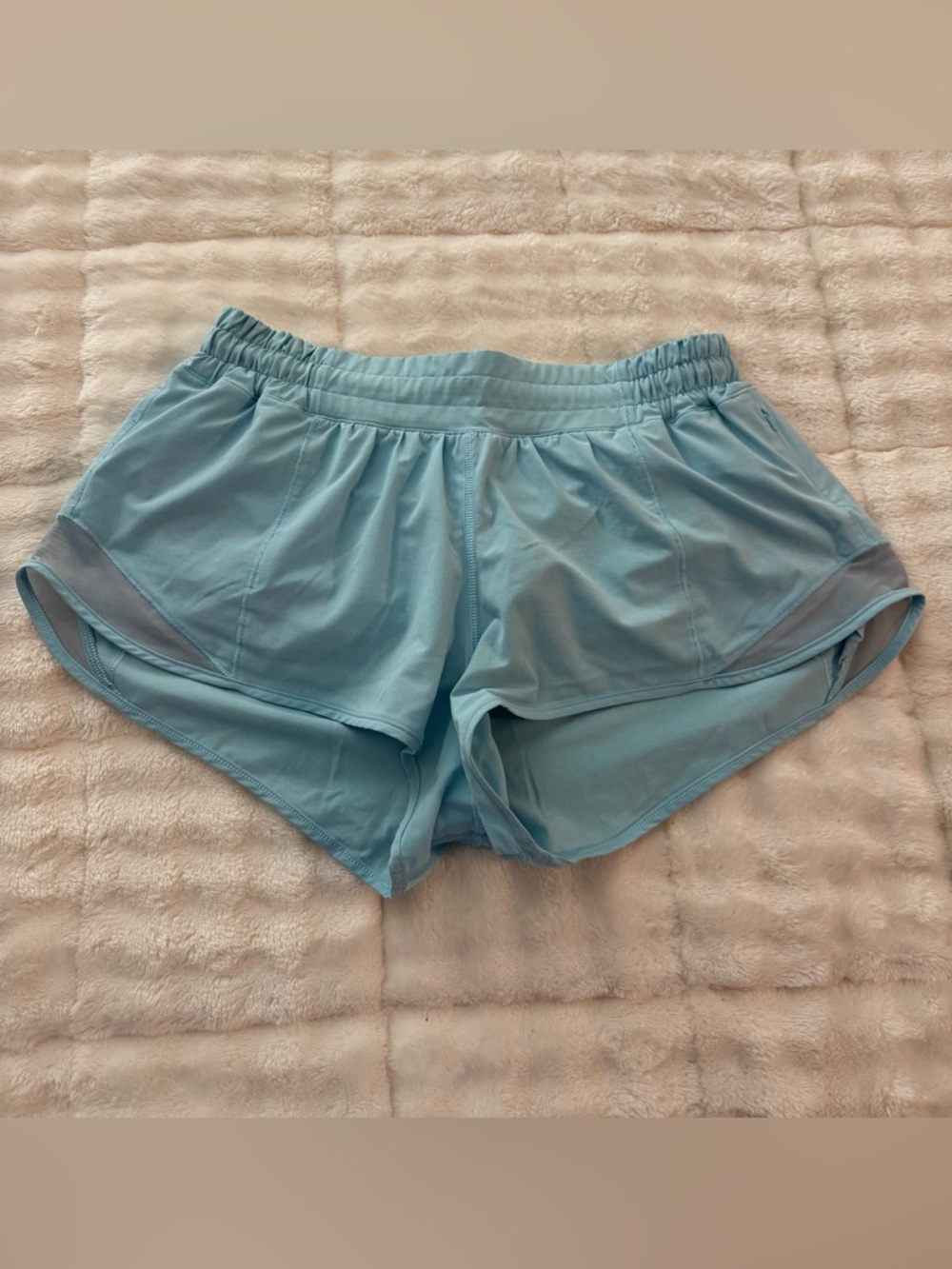 lululemon athletica Light Blue Athletic Shorts